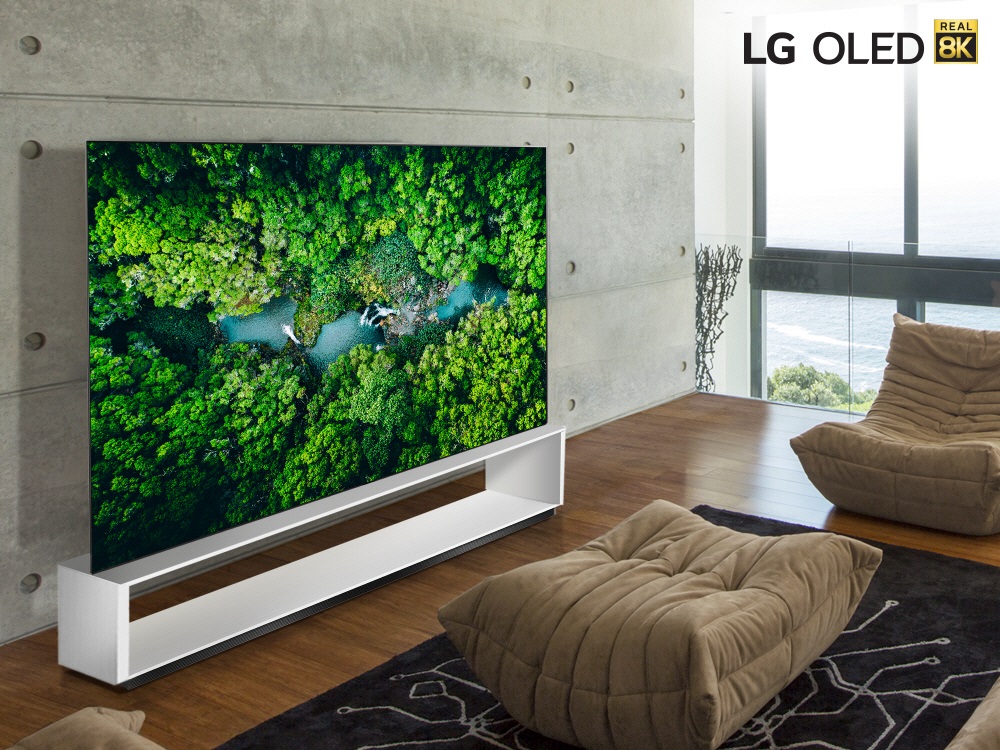 CES 2020, LG DÉVOILE LA GAMME 2020 DE LA VRAIE TÉLÉVISION 8K, EQUIPE DU